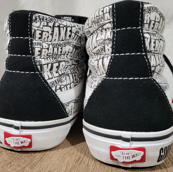Vans Sk8-hi X Baker Skateboards Size 13 - Picture 3 of 12
